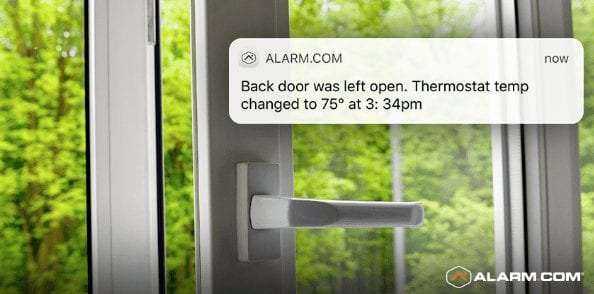 Smart home door