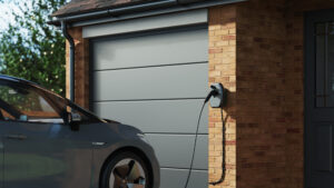 EV Charger installed at a home
